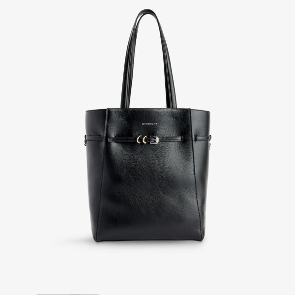 

Маленькая кожаная сумка-тоут Voyou Givenchy, черный