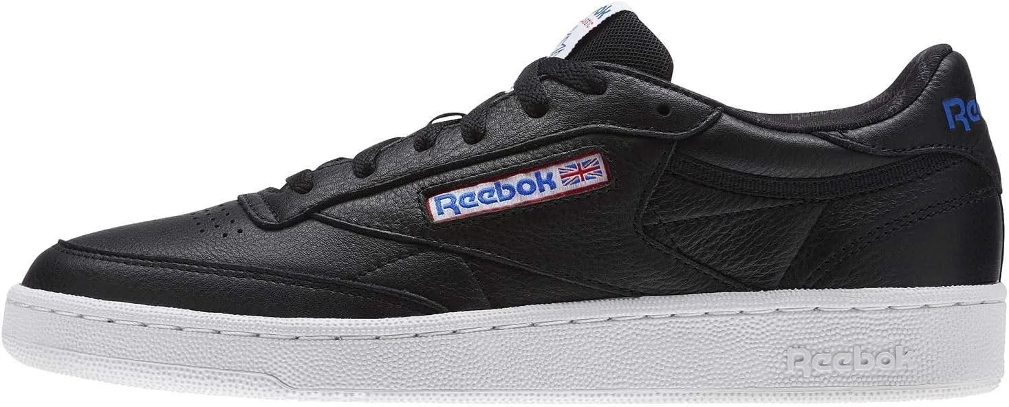 Гимнастические кроссовки Reebok Club C 85 So для мужчин, белый/черный/красный/синий/серый — фото 2