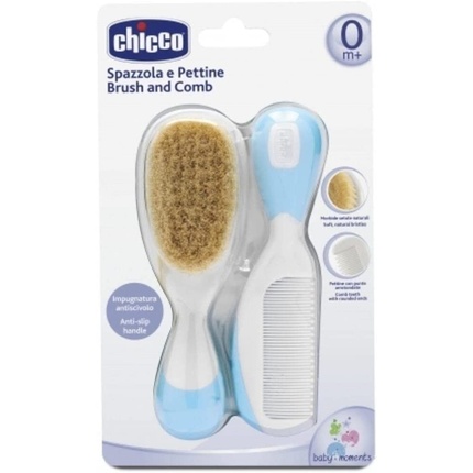 

Набор расчесок и щеток синий 400г Chicco