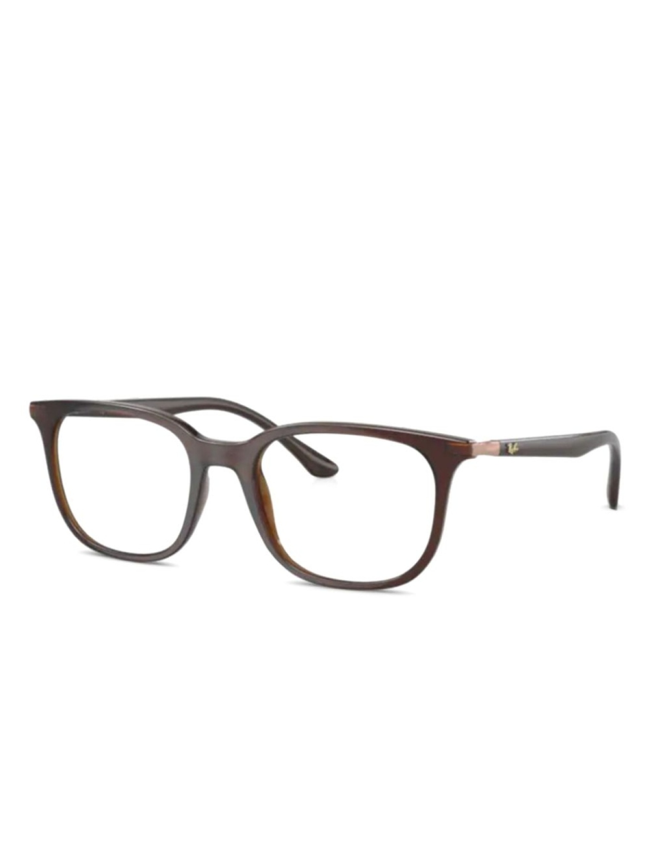 

Ray-Ban очки в квадратной оправе, коричневый