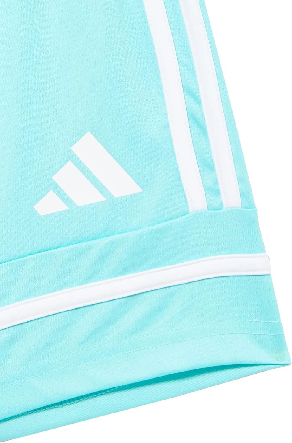 Adidas Originals Шорты Adidas Girls Squadra 25, Flash Aqua/Flash Aqua/White — фото 2
