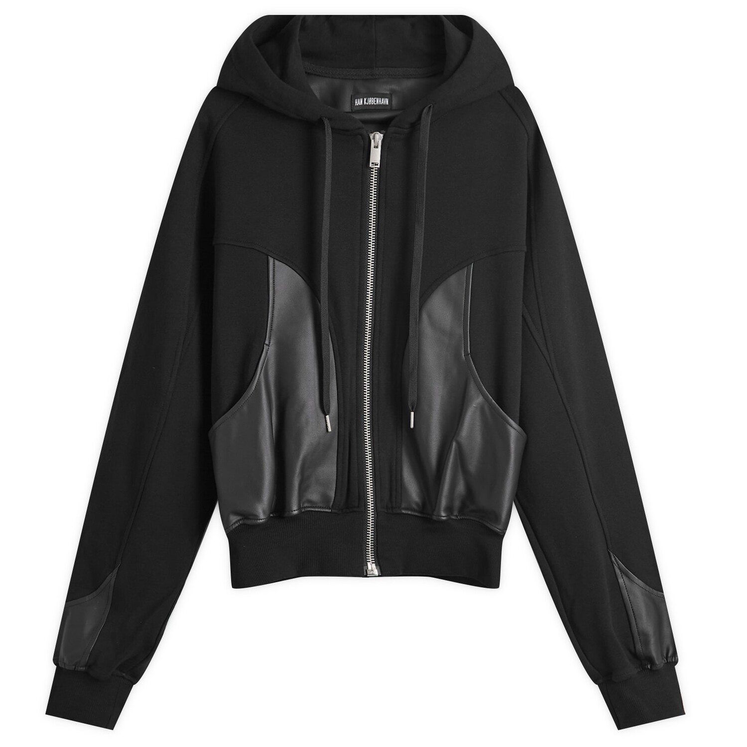 

Худи Han Kjobenhavn Relaxed Panel Hoodie, черный