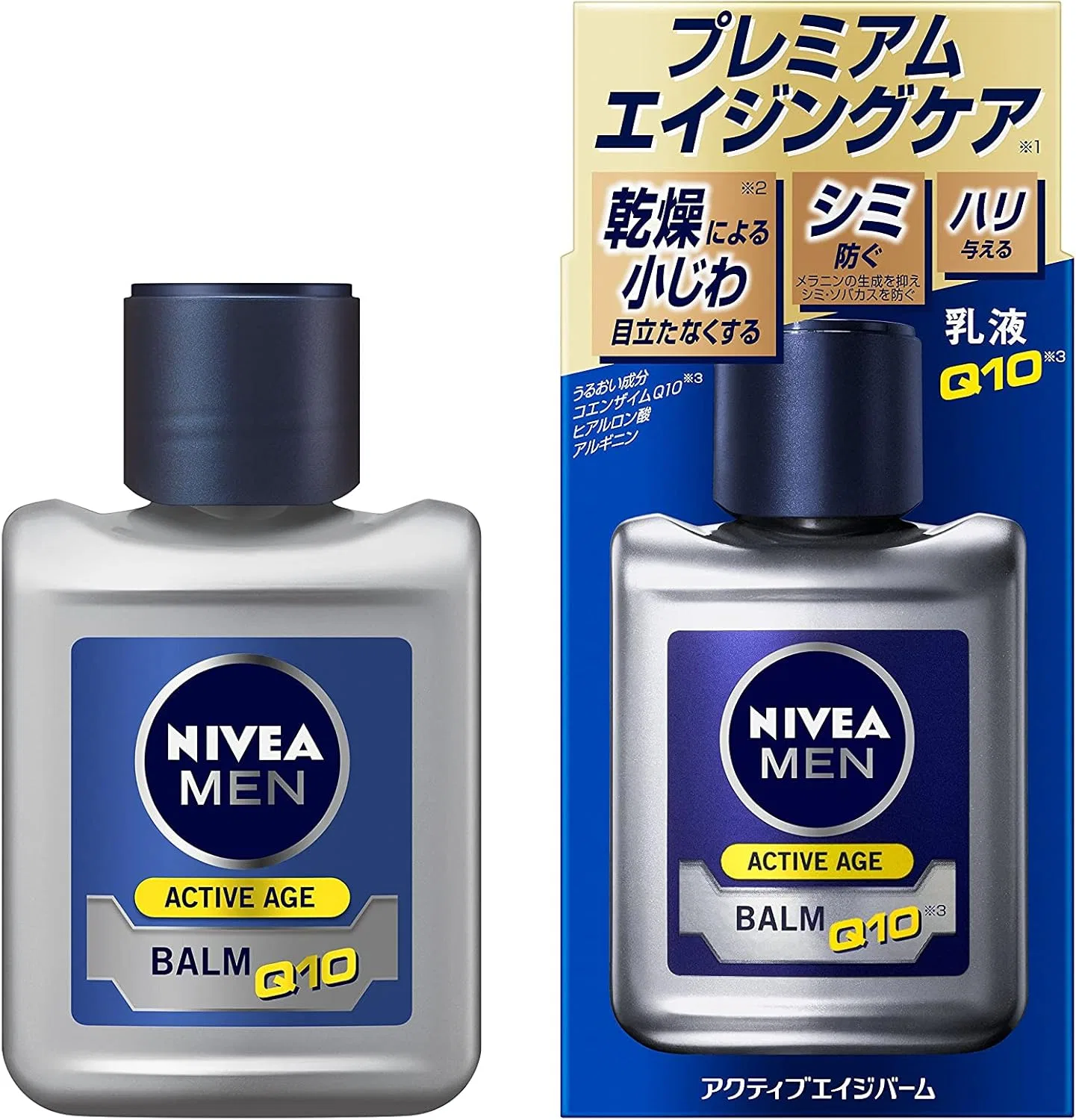 Молочко для лица Nivea Men Active Age Balm, 110 мл, бесцветный — фото 2
