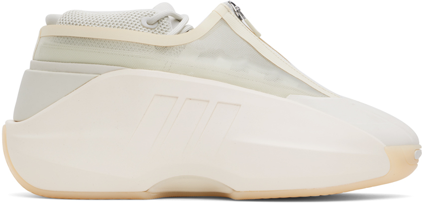 

Серые и бежевые кроссовки Crazy Iiinfinity Adidas Originals, Серый, Серые и бежевые кроссовки Crazy Iiinfinity Adidas Originals