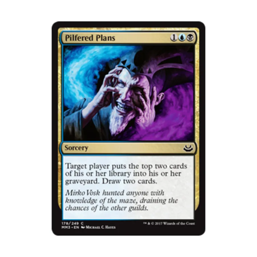 

CCG Украденные планы (С) (Фольга), MTG - Modern Masters 2017