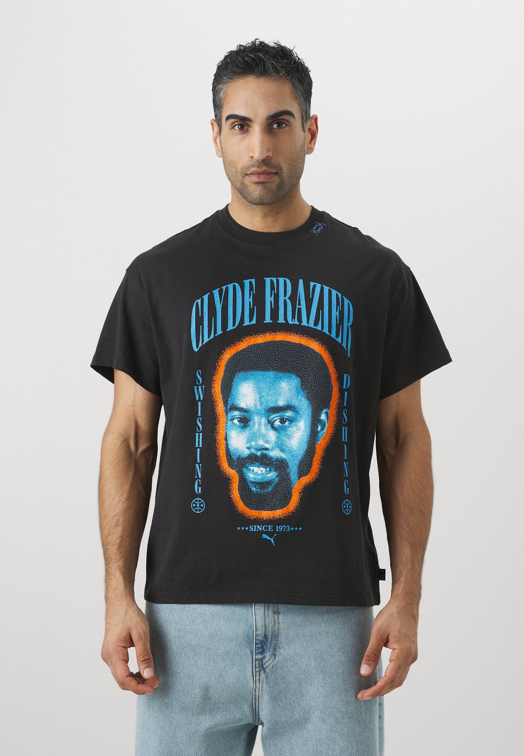 

Футболка с принтом CLYDE FOREVER TEE Puma, черный