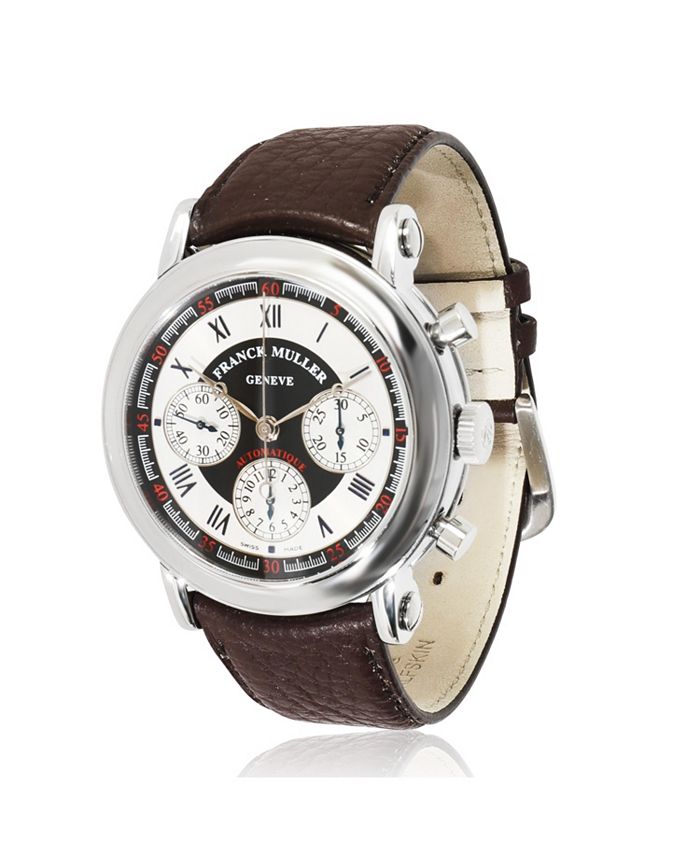 

Хронограф из нержавеющей стали Ronde 7002 CC 44.80 Pre-Owned Franck Muller, коричневый