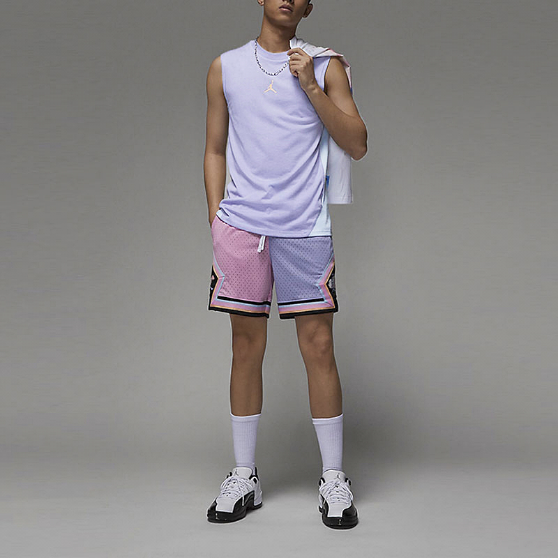 Футболка мужская Frosty Lilac Jordan, ледяная красота сиреневый — фото 4