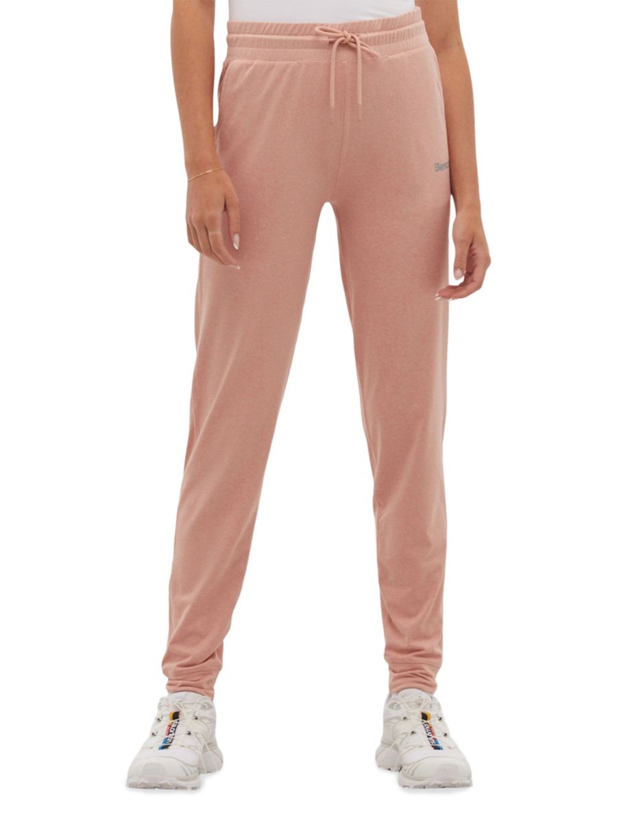 

Брюки с логотипом и завязками Bench., цвет Lotus Pink Heather