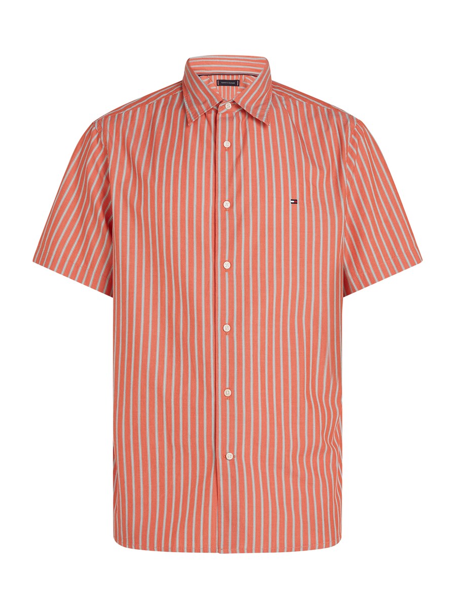 

Рубашка на пуговицах классического кроя TOMMY HILFIGER Flex, цвет Salmon