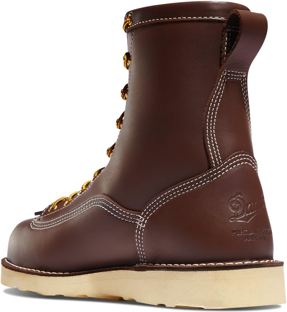 Мужские ботинки Danner Power Foreman 8 NMT- прочная, водонепроницаемая защитная рабочая обувь для комфорта на весь день, коричневый — фото 3
