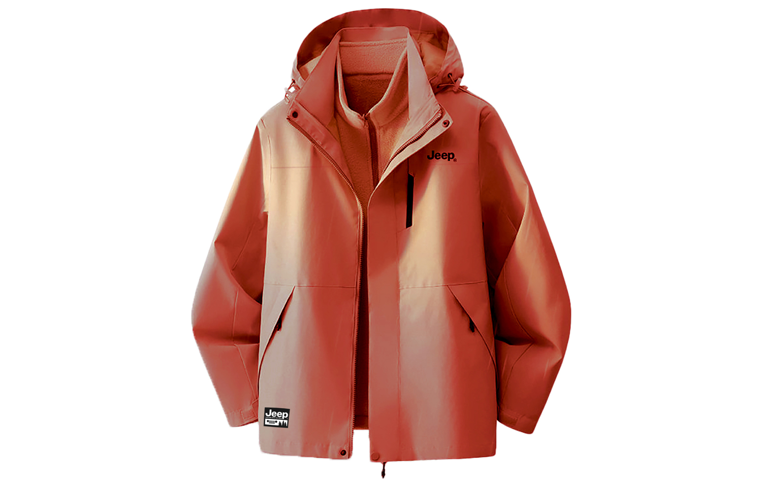 

Куртка Outdoor Commute Unisex Jeep, brick красный