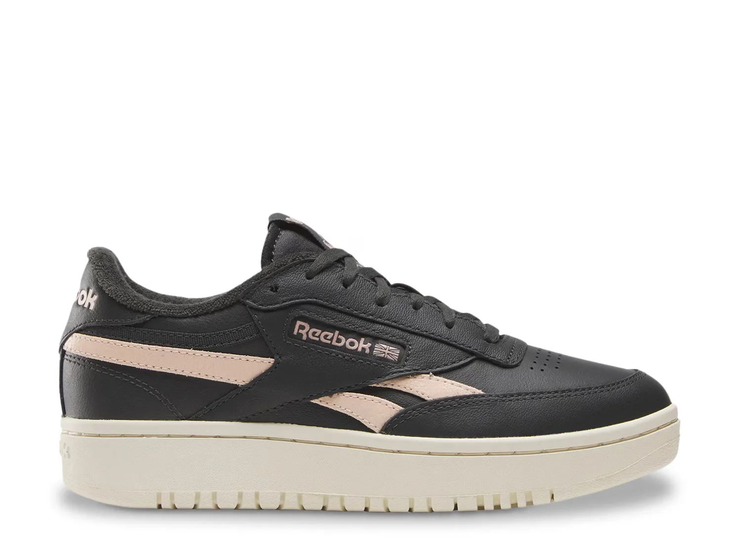 

Кроссовки Club C Double Sneaker Reebok, черный/розовый