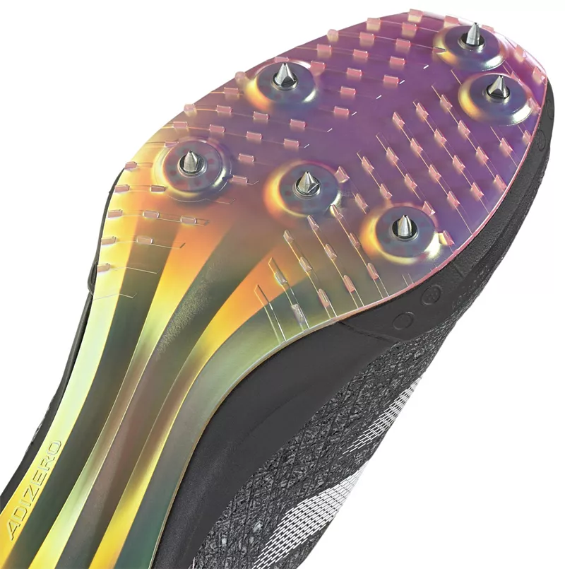 Легкоатлетические кроссовки Adidas adizero Prime SP 3 Strung, цвет Black/Silver — фото 4