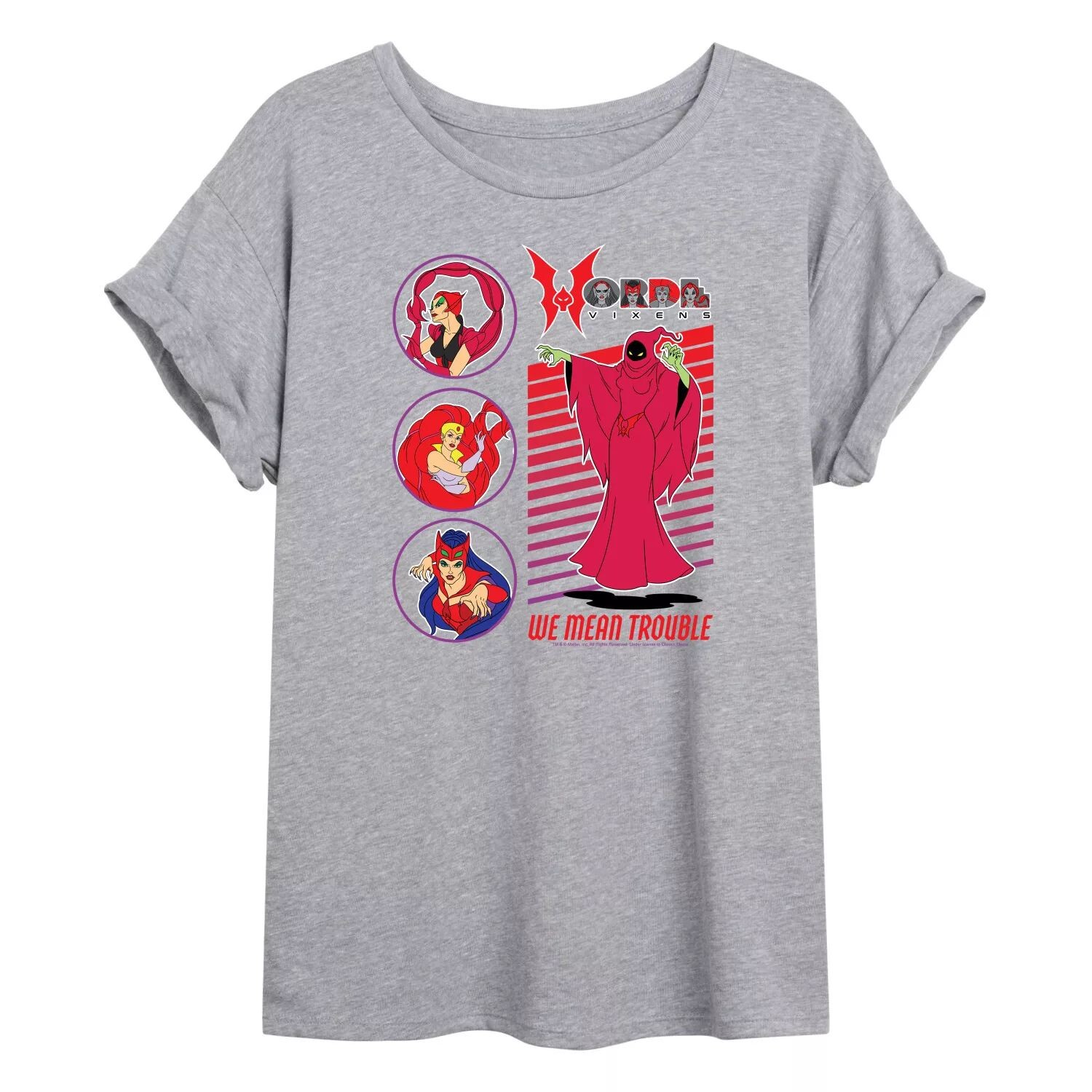 

Детская футболка с струящимся рисунком She-Ra Horde Vixens Licensed Character