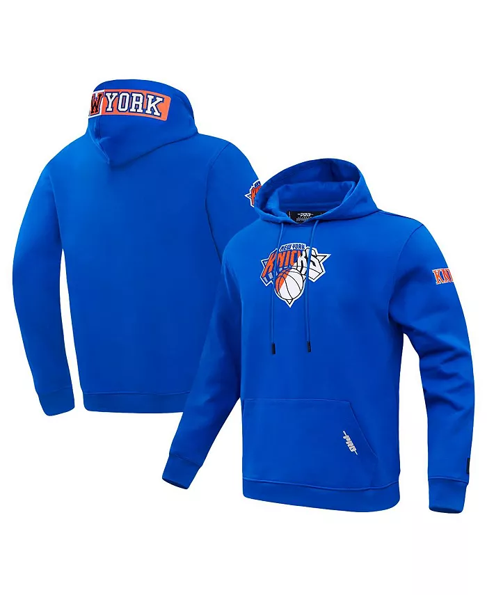 

Мужской синий худи New York Knicks Split Logo Pro Standard