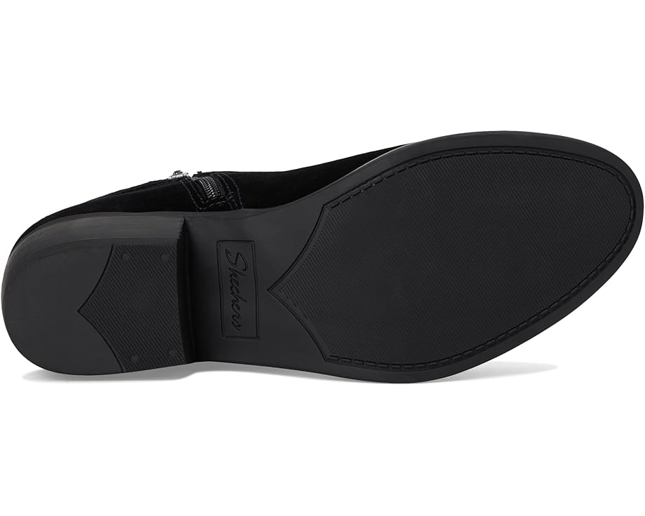 Ботильоны женские SKECHERS Texas - Westernville замшевые в стиле вестерн, черный — фото 3
