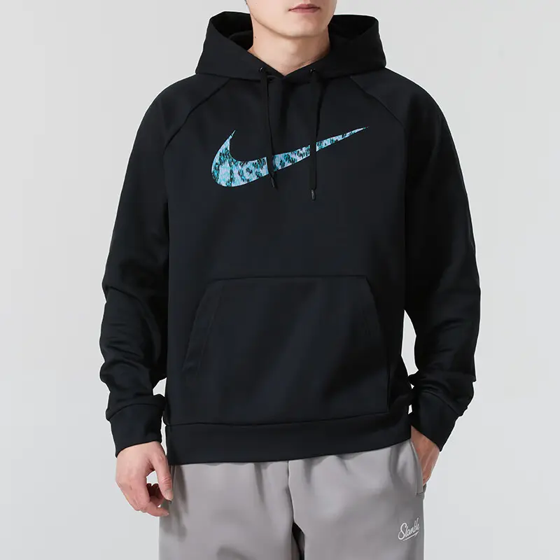 Nike Футболка худи мужская черная FW24 — фото 4