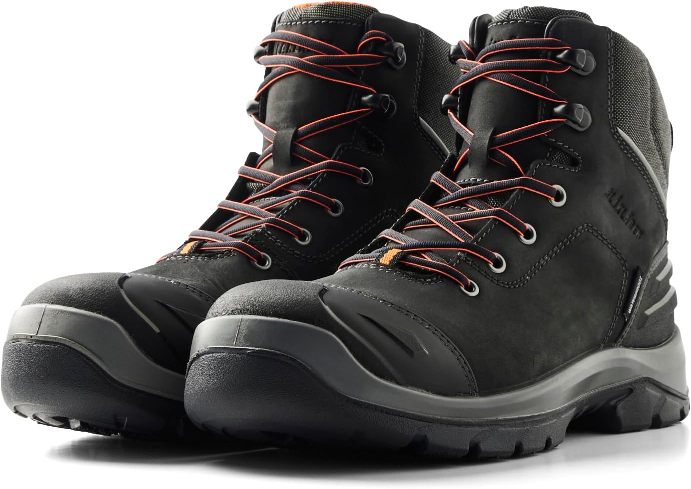 

Защитные ботинки BLKLDER 2259 Elite 6 - из кожи полного зерна, с композитным носком, водонепроницаемые, защита от электрических ударов, противоскользящая подошва, защита от проколов Blaklader, черный