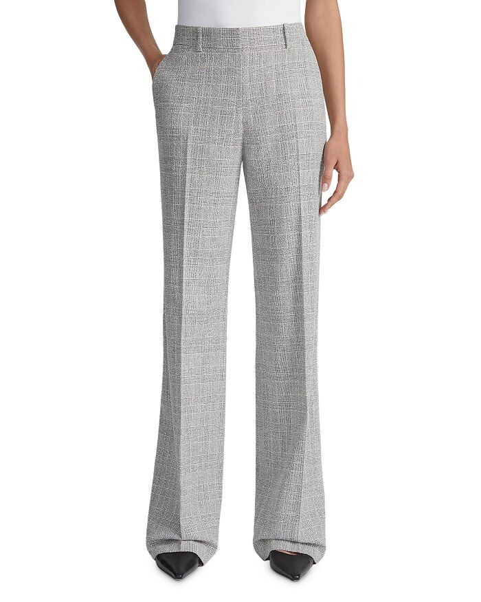 

Широкие брюки Lafayette 148 New York Gates, черный