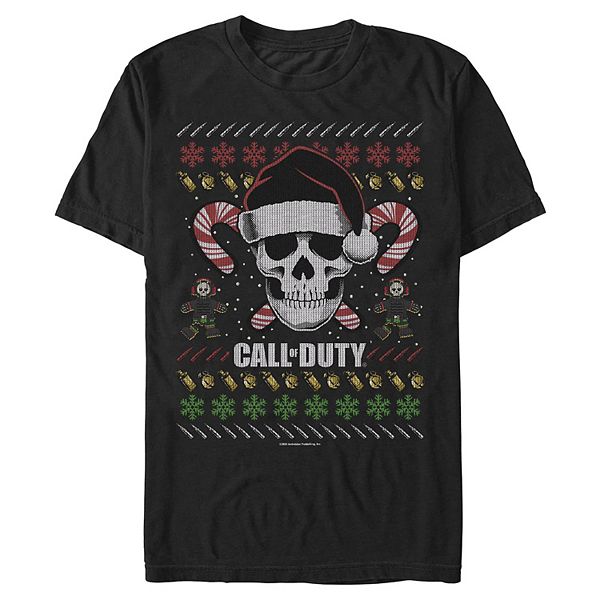 

Мужская футболка с новогодним принтом Call of Duty Licensed Character