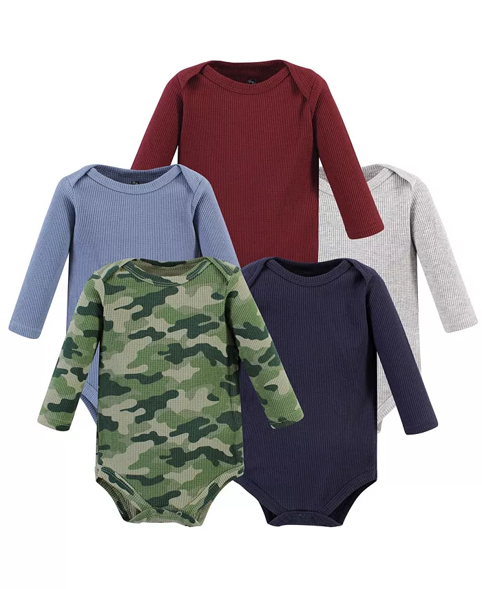 

Уютный термокомбинезон Hudson Cozy с длинными рукавами для мальчиков Hudson Baby, зеленый