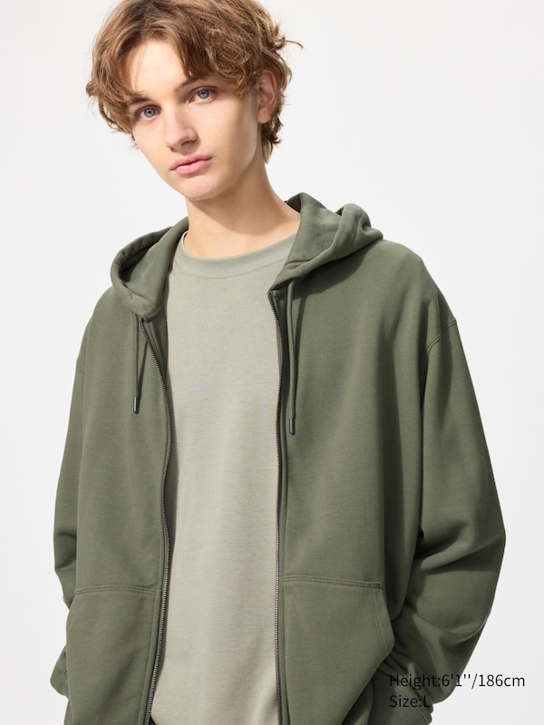 

Толстовка на молнии Uniqlo, 53 green