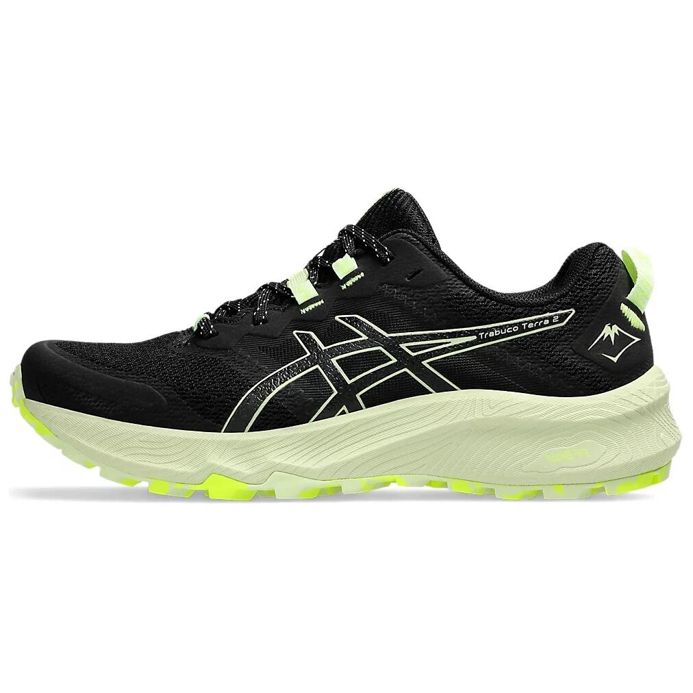 

Кроссовки женские Gel-Trabuco Terra 2 с низким верхом, черные/зеленые Asics