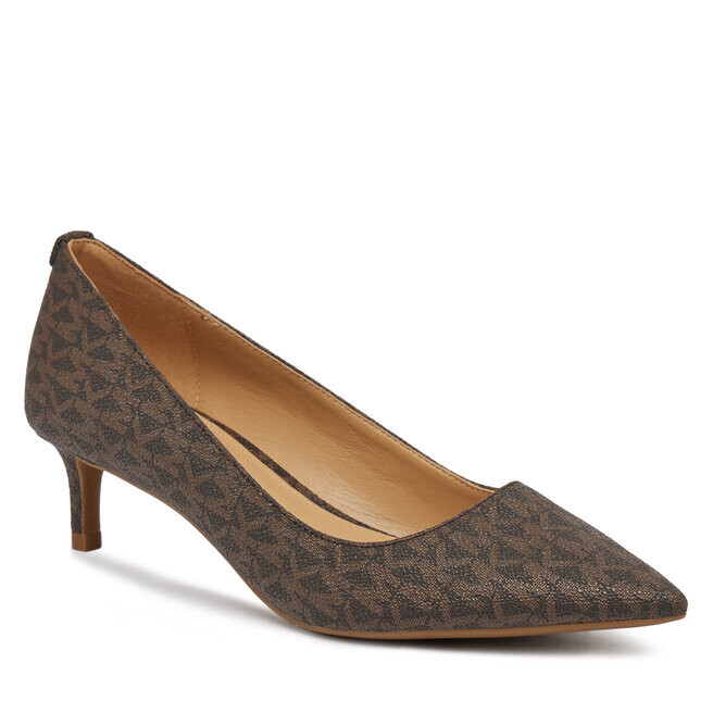 Туфли на каблуке MICHAEL KORS Alina Flex Kitten Pump 40R3ALMP1B Brown 200, коричневый — фото 2