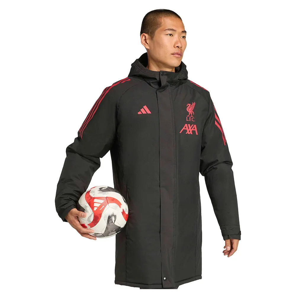 Парка adidas Liverpool FC Tiro 24 Stadium, черный — фото 3