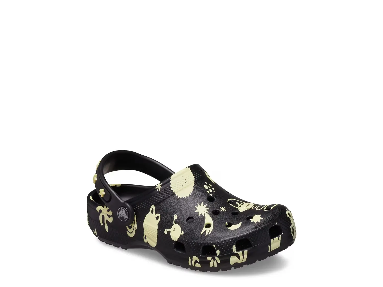 

Классические светящиеся сабо - детские Crocs, Black