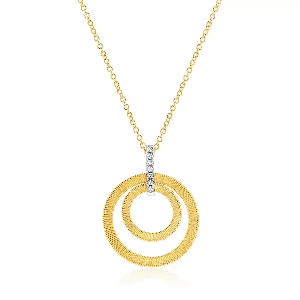 

Серьги-Кольца Suzy Levian Golden Helix из стерлингового серебра с фианитами в форме паве Suzy Levian New York, golden