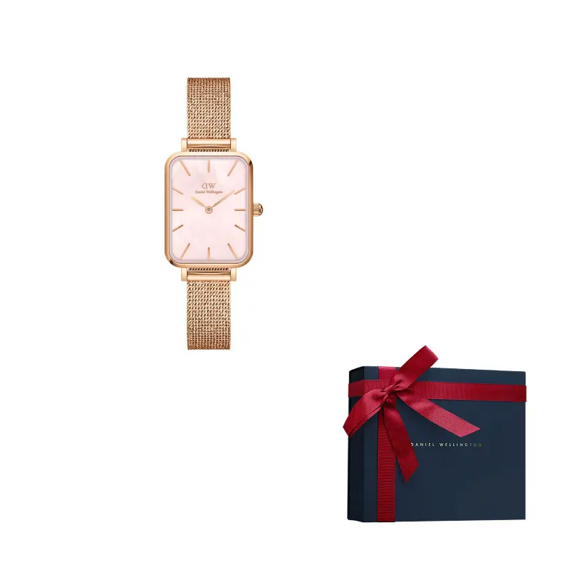 

DW/DanielWellington Часы Daniel Wellington Quadro Pressed Melrose Watch, Pink Watch Dial