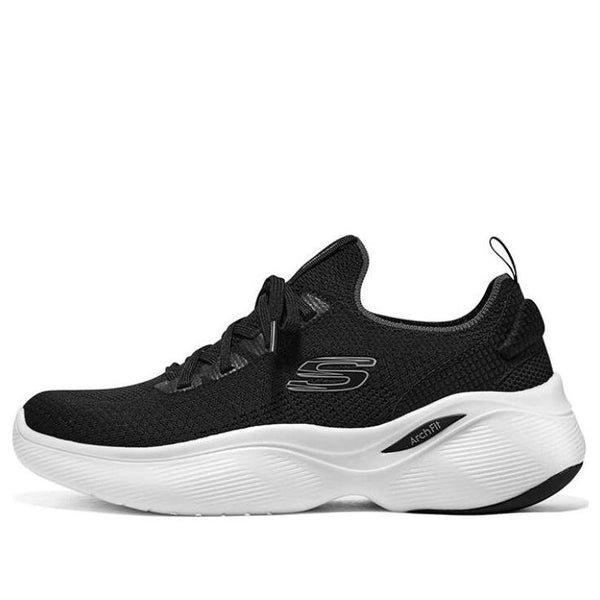 

Кроссовки arch fit 'black white' Skechers, черный
