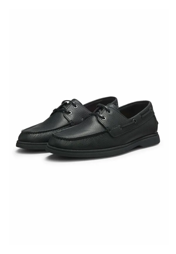 Лодочные туфли boss sienne_boat_grlt Boss, Black One — фото 2