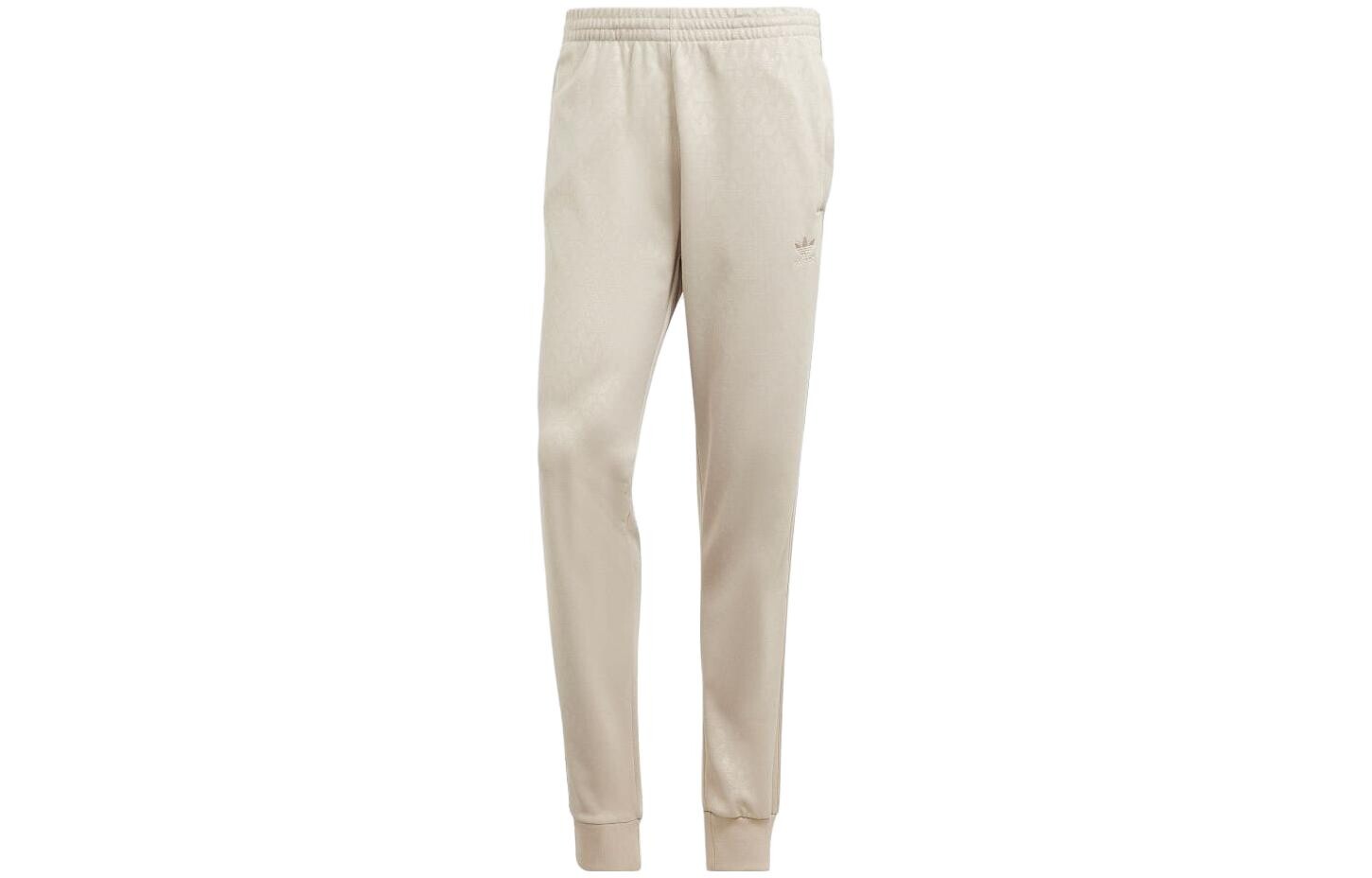 ADICOLOR Трикотажные спортивные штаны мужские бежевые Adidas Originals, бежевый
