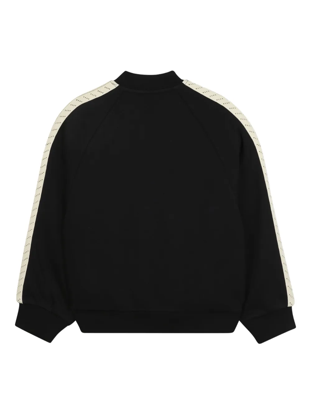 Толстовка на молнии с рукавами реглан BOSS Kidswear, черный — фото 2