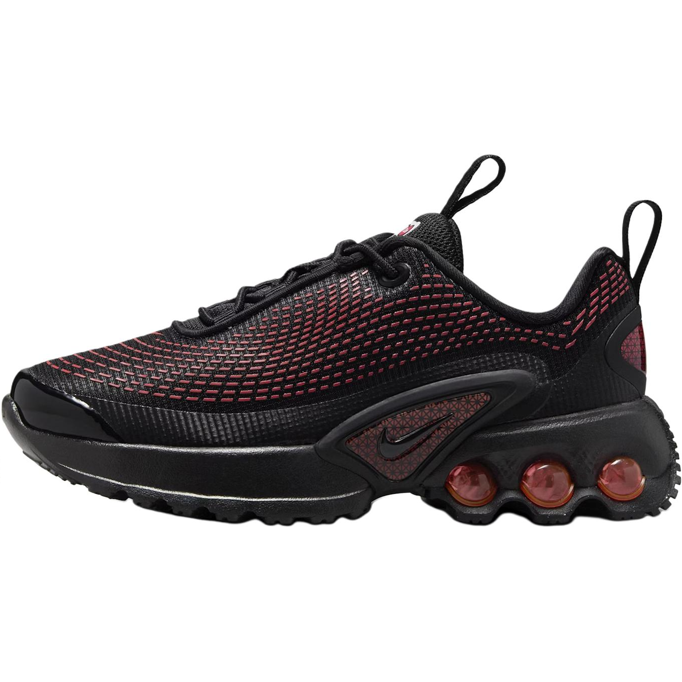 

Кроссовки Air Max Dn Low Top для детей Nike, черный/красный