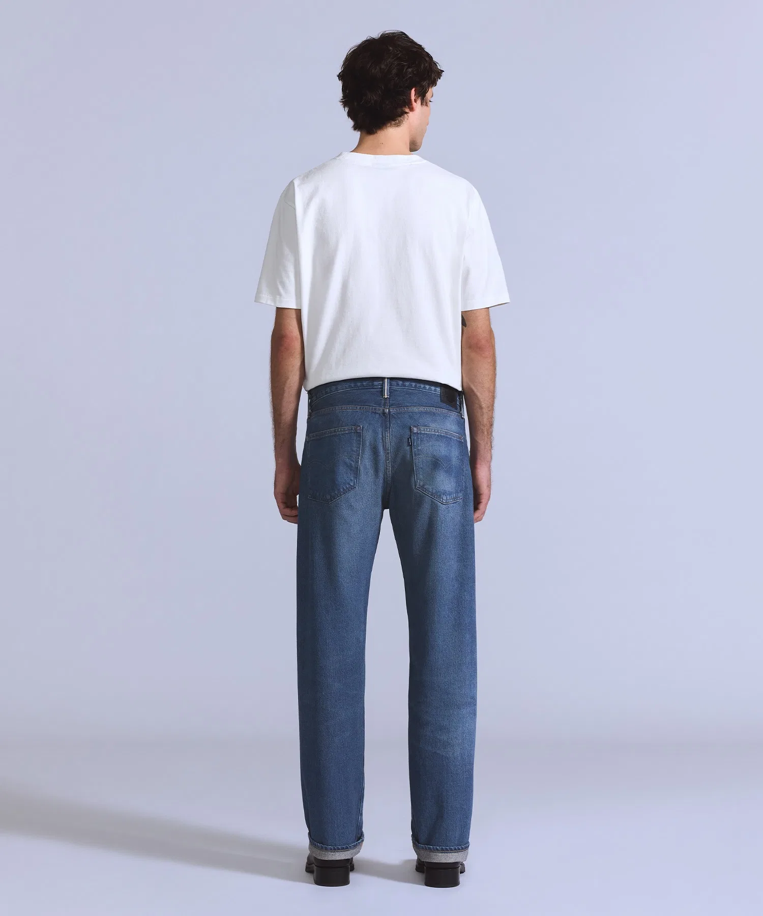 Джинсы Levi's BLUETAB™ ANCHOR RELAXED, цвет Medium Indigo, произведено в Японии. — фото 4
