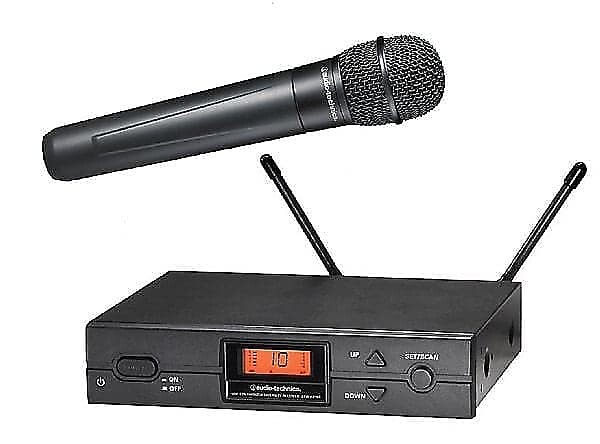 

Микрофон Audio-Technica ATW-2120BI 2000 Series Wireless Handheld Microphone System - Band I (487.125-506.500 MHz)