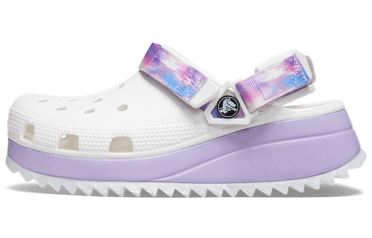 Сандалии Crocs Classic Casual Unisex White Purple Sandals 'White Purple', белый — фото 2