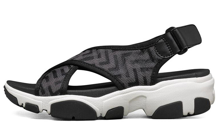 

Пляжные сандалии женские черные/белые Skechers