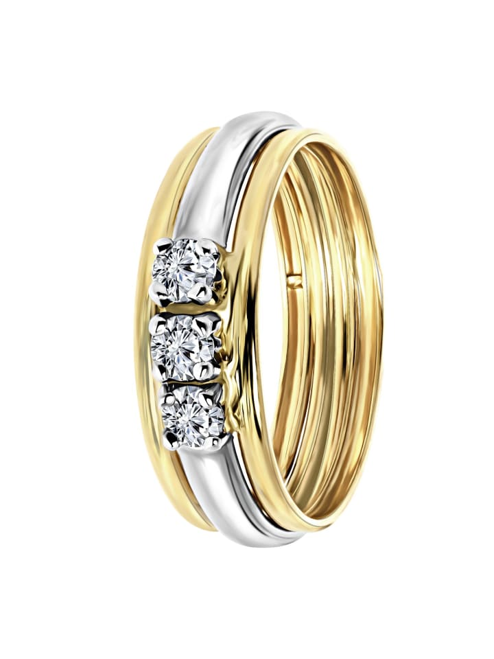 

Круглое кольцо из золота 585 пробы Lucardi