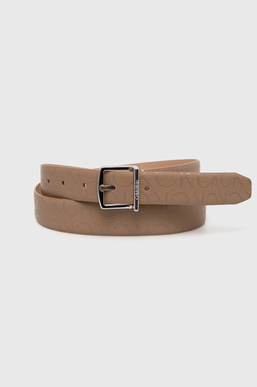 

Пояс Calvin Klein, бежевый