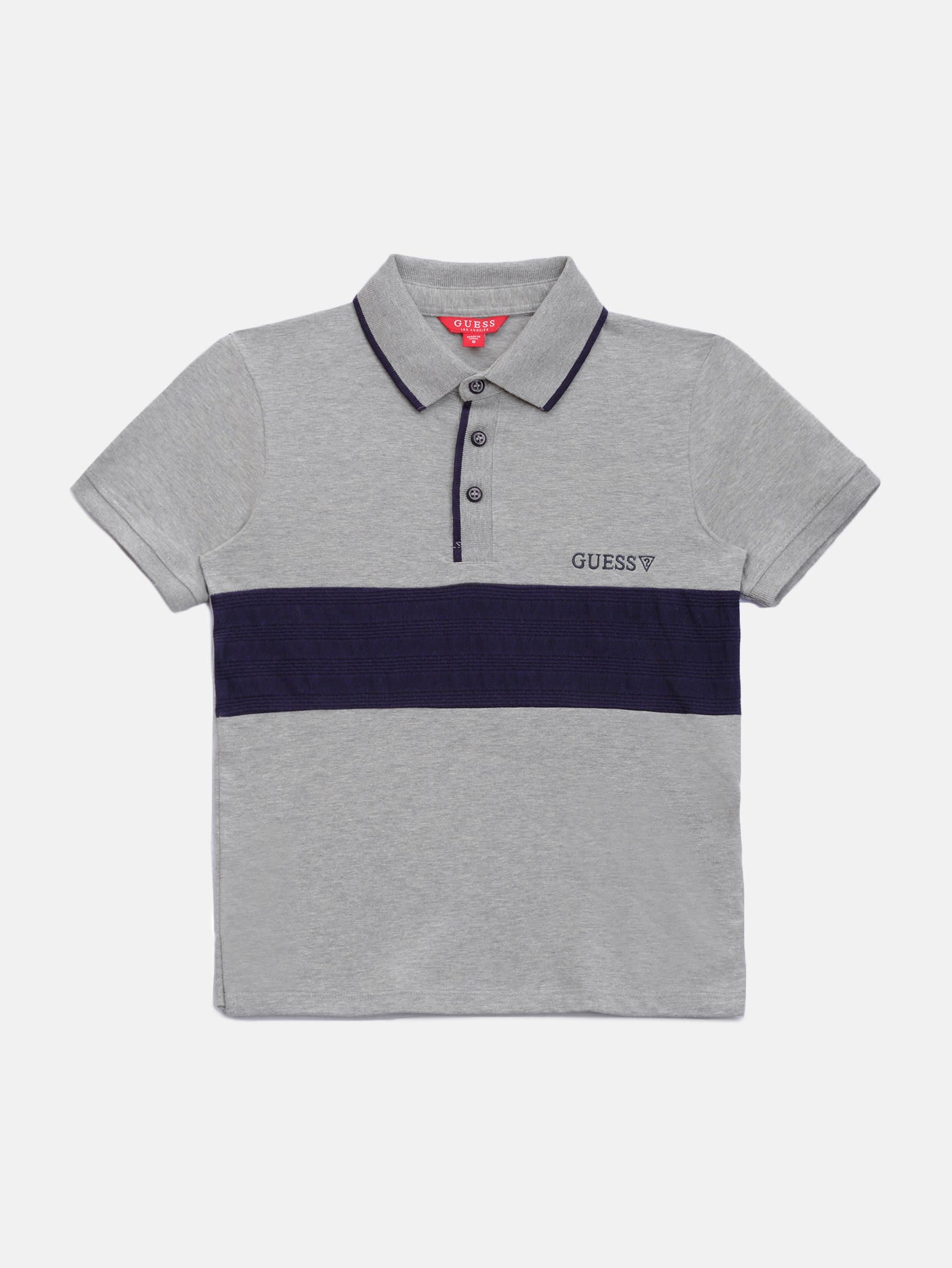 

Эко Нокс Поло (7-16) Guess Factory, цвет light melange grey