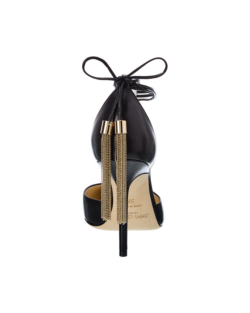 Туфли-лодочки Jimmy Choo Eris 100 из кожи, черный — фото 3