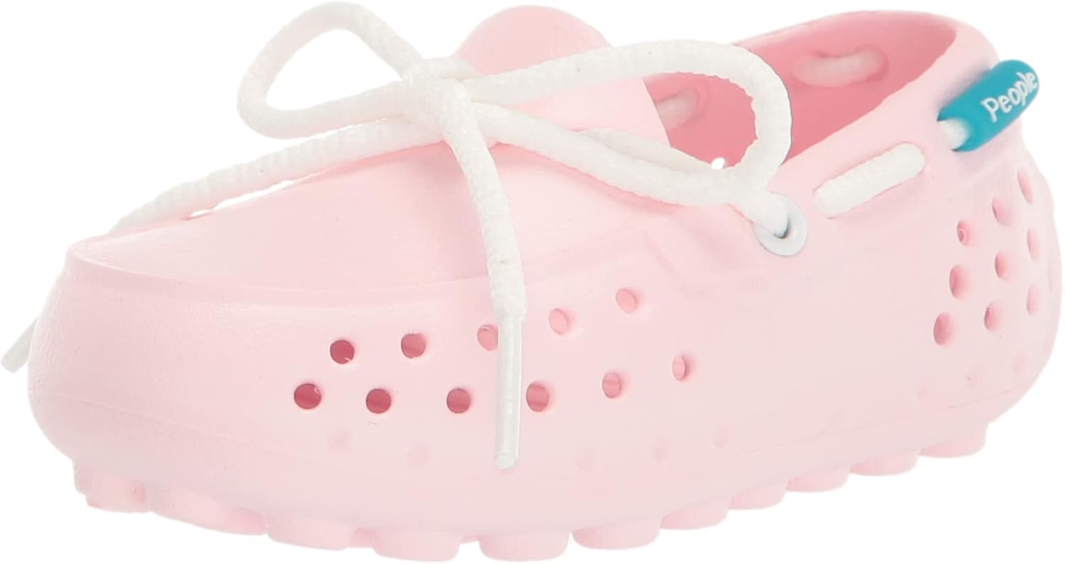 

Детская обувь People Footwear Senna - водонепроницаемые мокасины на резиновой подошве, легкие и прочные лодочные туфли для мальчиков и девочек, нескользящие водные туфли для активного отдыха на улице, белый/розовый