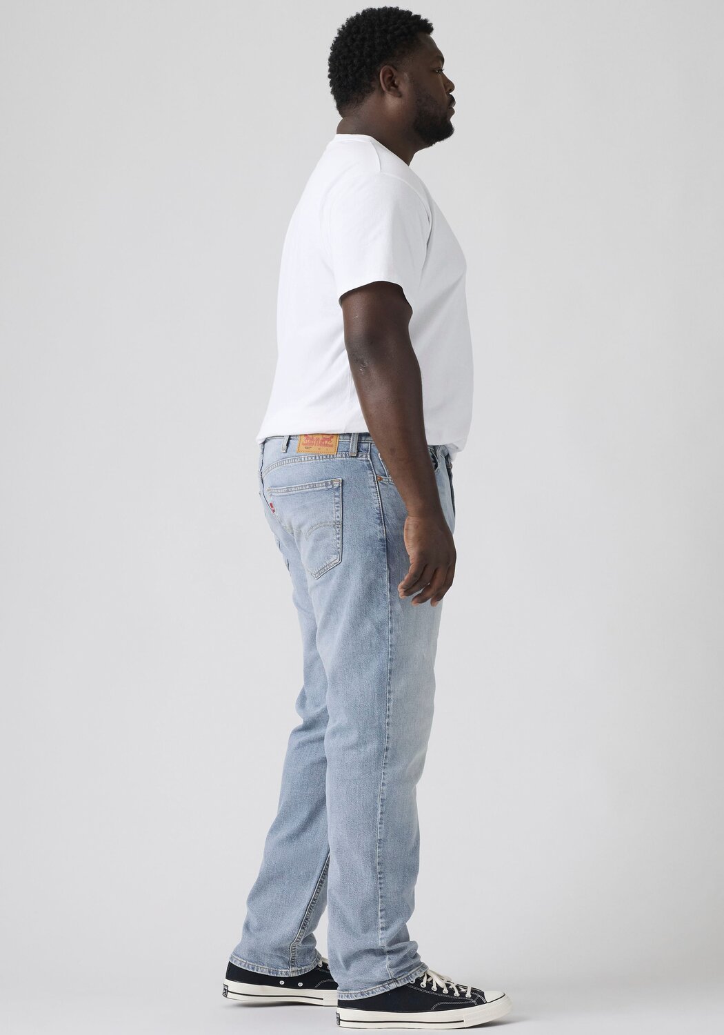Levi's Big & Tall Джинсы Regular в синем дениме — фото 4