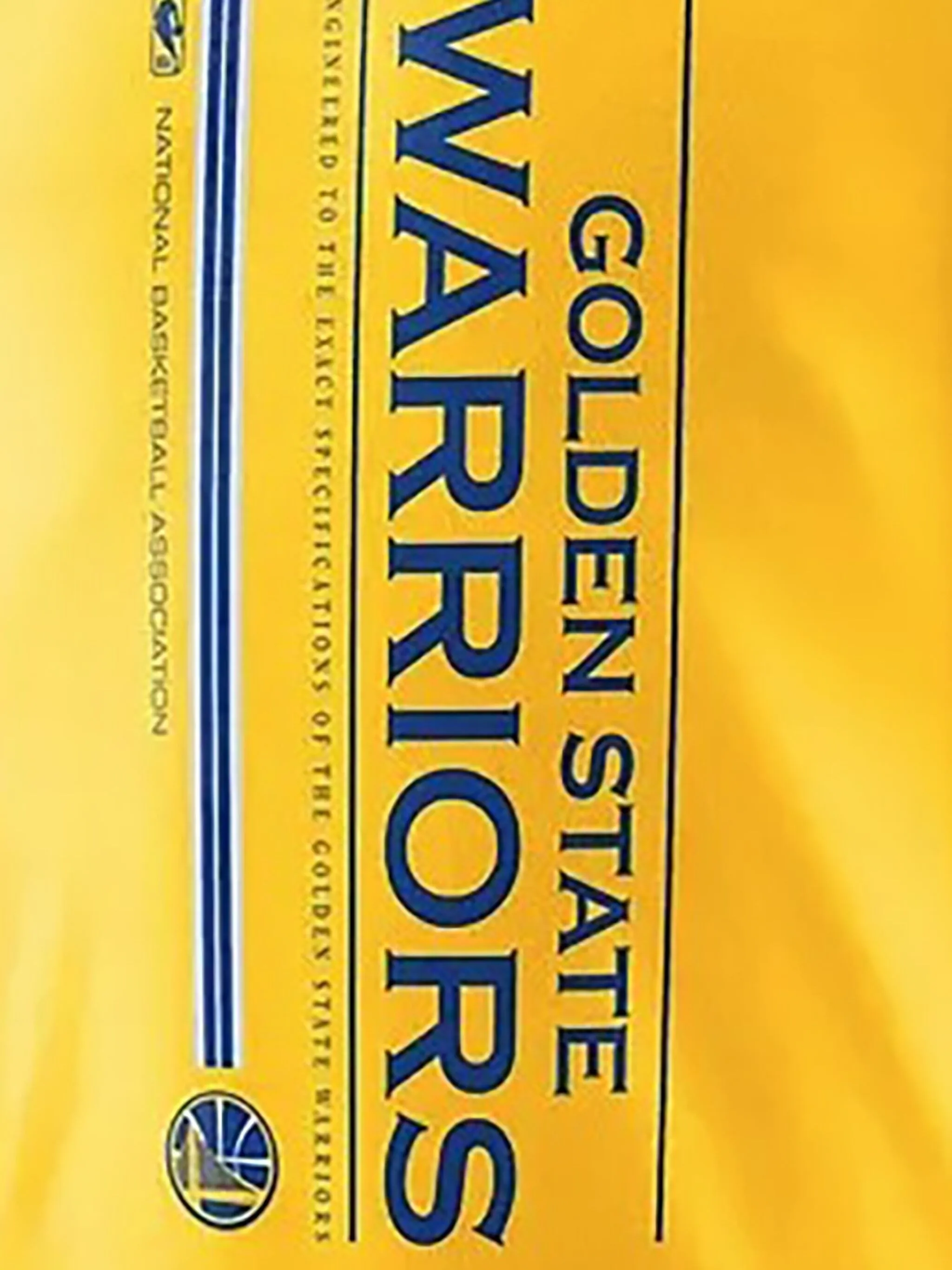 Футболка NBA Golden State Warriors Dri-Fit Nike, желтый — фото 2