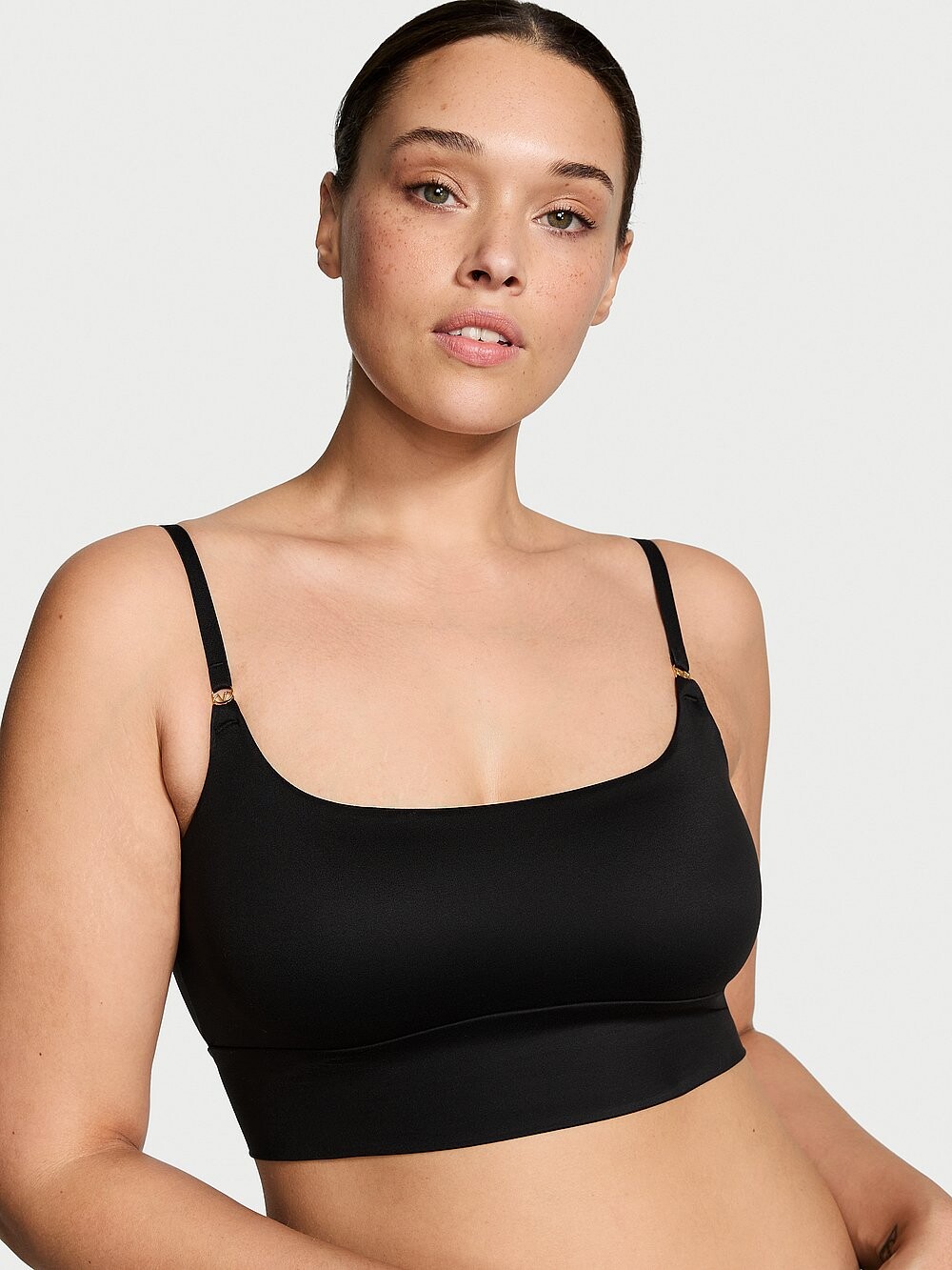 

Бюстгальтер без косточек Feathersoft Essentials Victoria's Secret, черный